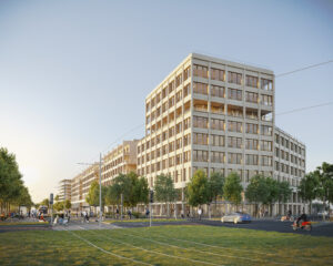 Angle Bd Rabatau et Bd Schlœsing